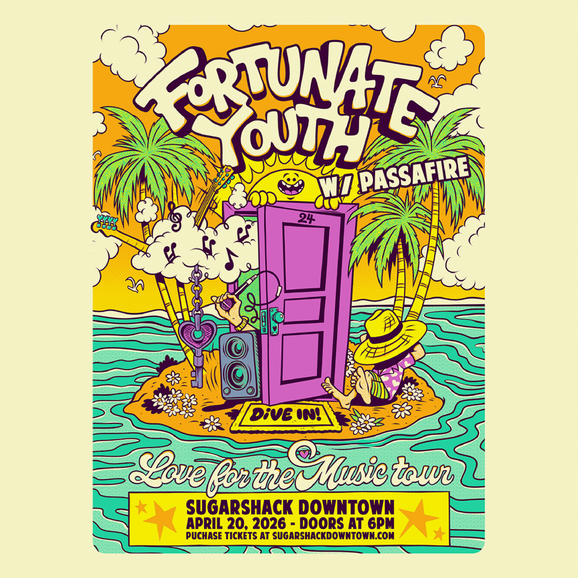 Fortunate Youth w/ Passafire- Live at Sugarshack Downtown