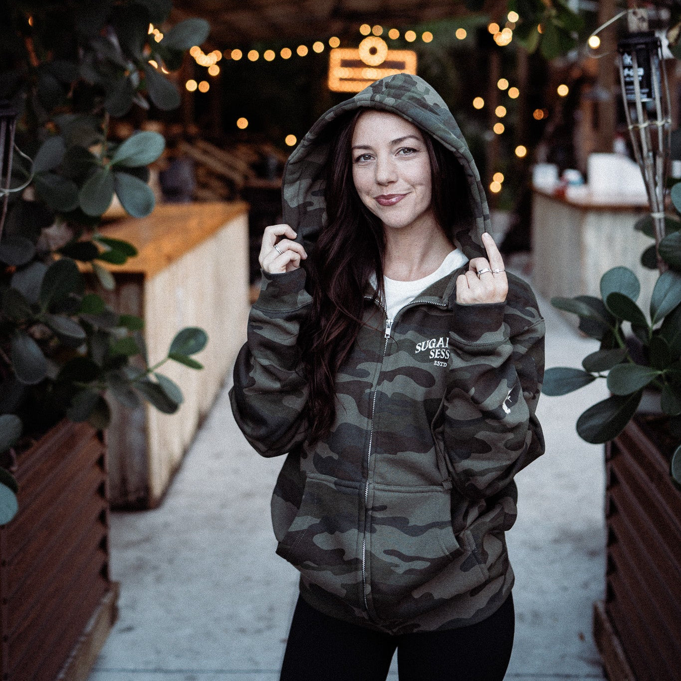 Jolly Roger Zip Hood